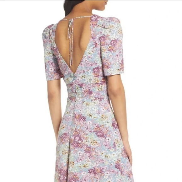 Floret Studios New Maxi Dress Extra Small Floral Print - Picture 2 of 12